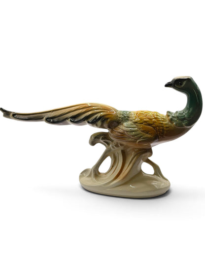 Vintage Mid-Century Royal Copley Ceramic Pheasant Figurine