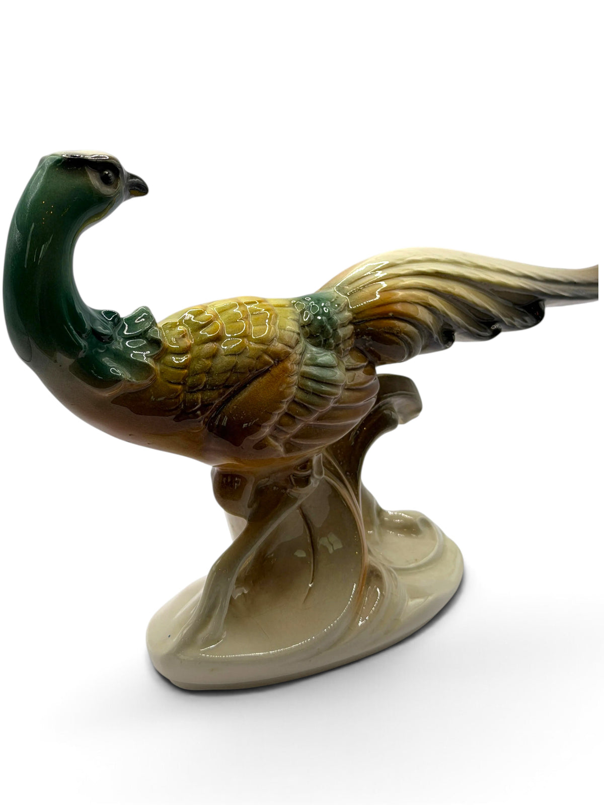 Vintage Mid-Century Royal Copley Ceramic Pheasant Figurine