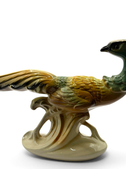 Vintage Mid-Century Royal Copley Ceramic Pheasant Figurine