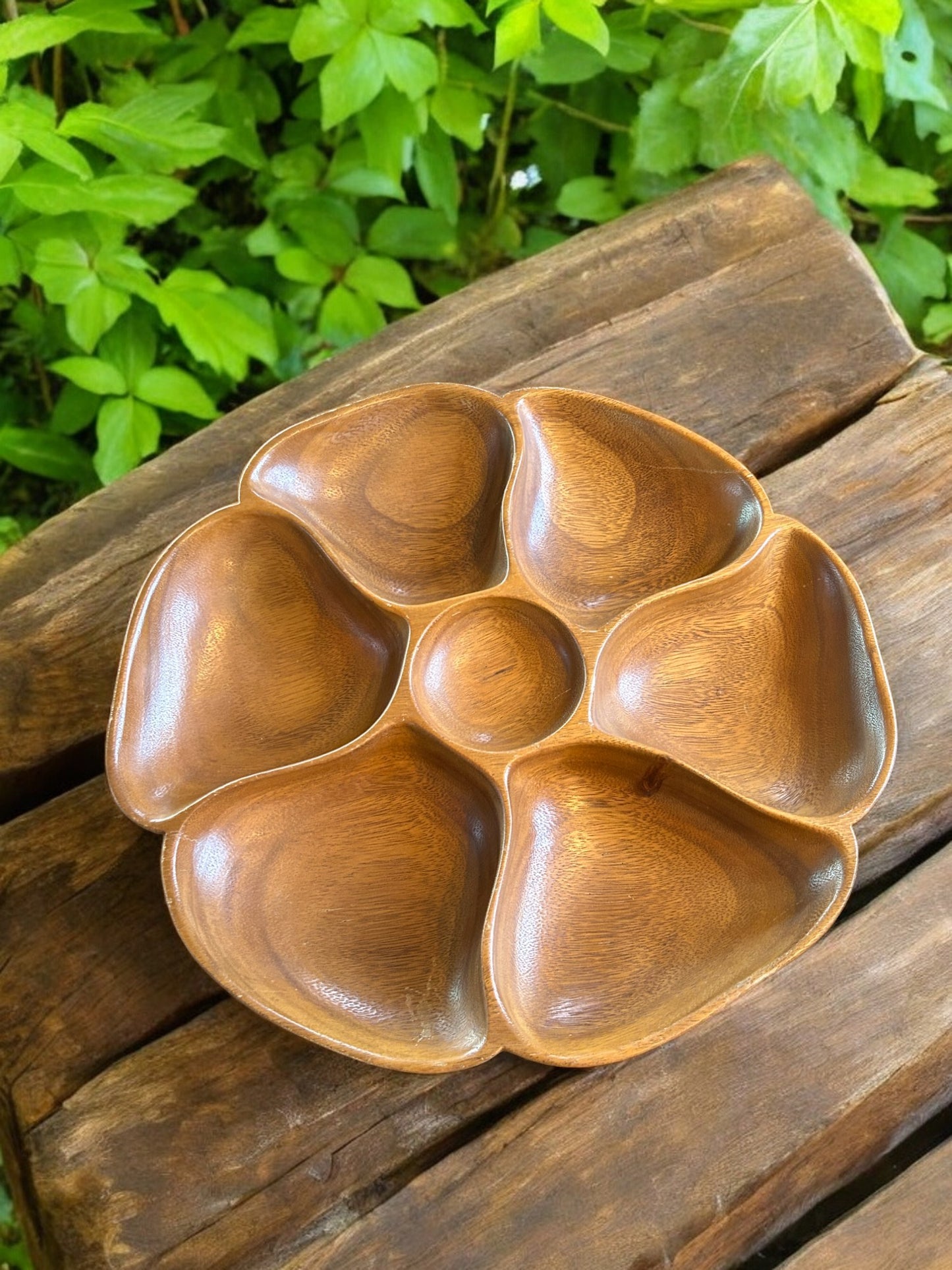 Monkeypod Wood Lazy Susan