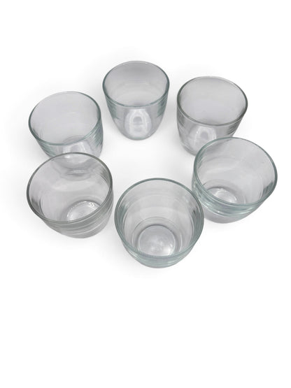 Vintage Niagara Falls Souvenir Cocktail Tray with Six Glasses, 1960s