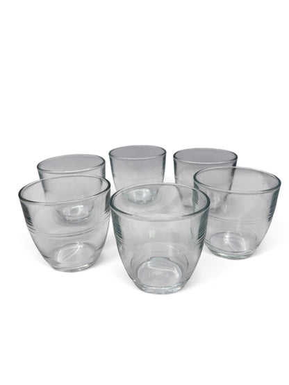 Vintage Niagara Falls Souvenir Cocktail Tray with Six Glasses, 1960s