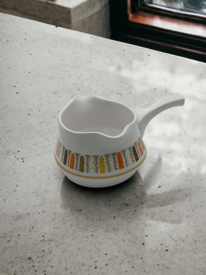 Vintage Noritake Progression Mardi Gras Gravy Boat