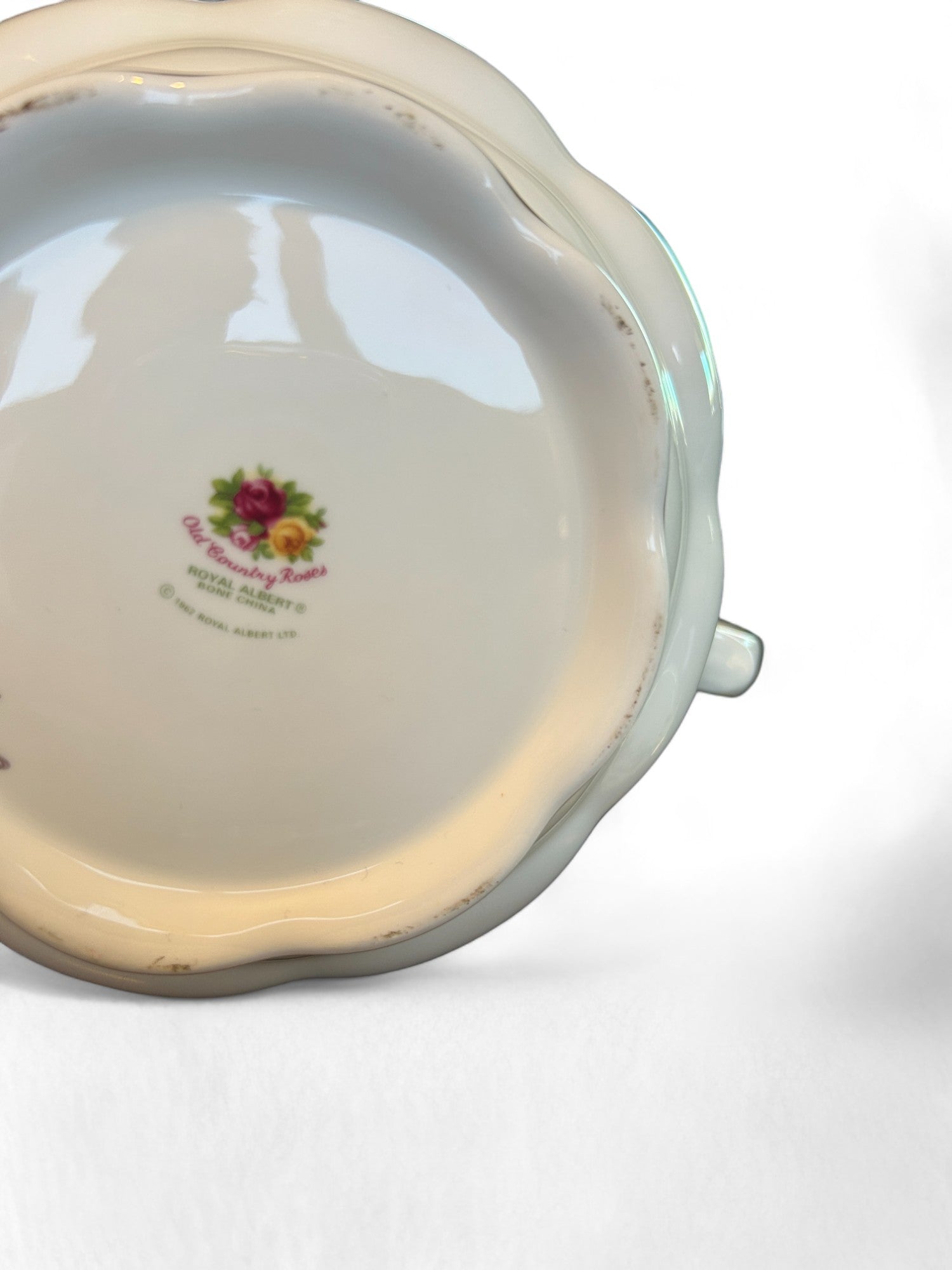 Country Rose Royal Albert Teapot With Lid