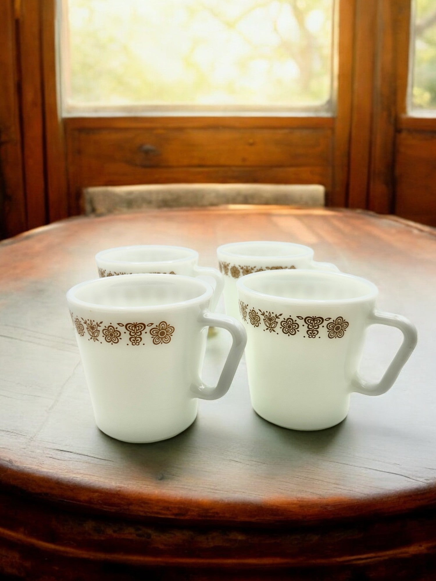 Vintage Pyrex Coffee Cups Set
