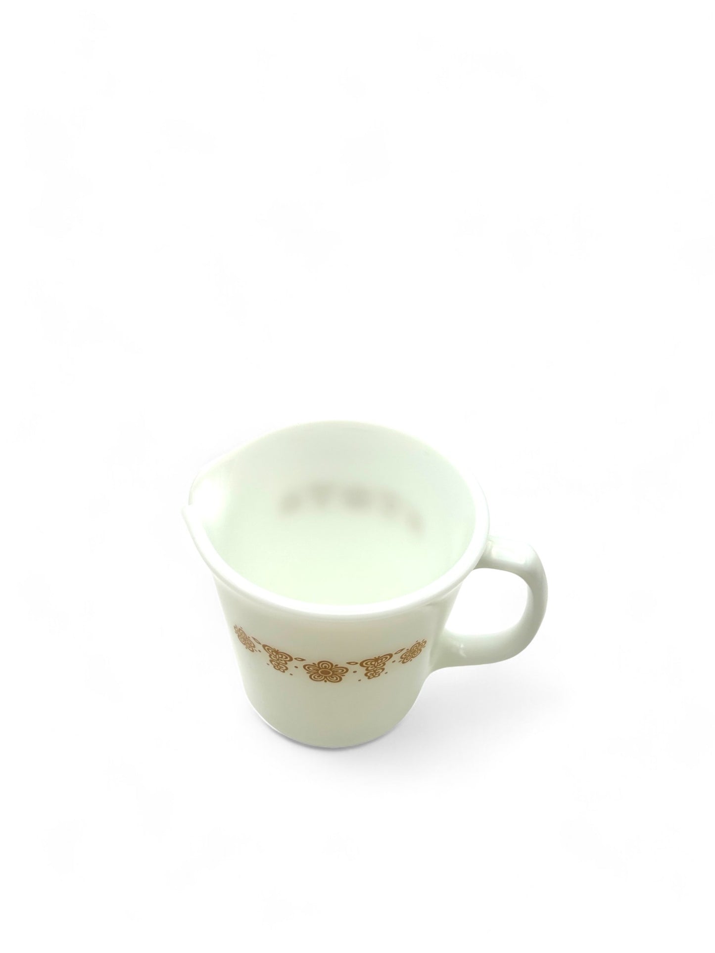 Vintage Pyrex Golden Butterfly Coffee Creamer
