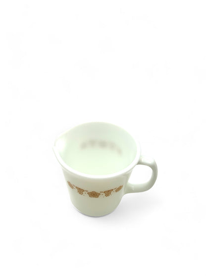 Vintage Pyrex Golden Butterfly Coffee Creamer