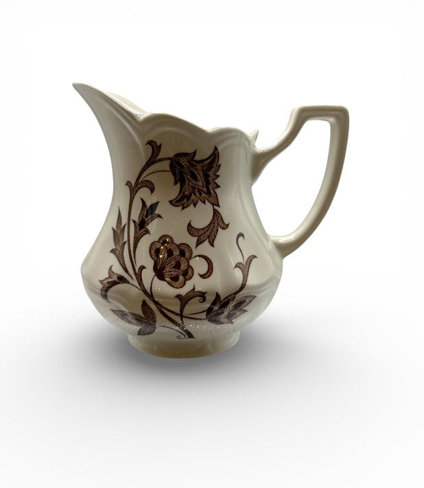 Vintage MCM Royal Staffordshire J&G Meakin “Windsong” Creamer + Lidded Sugar