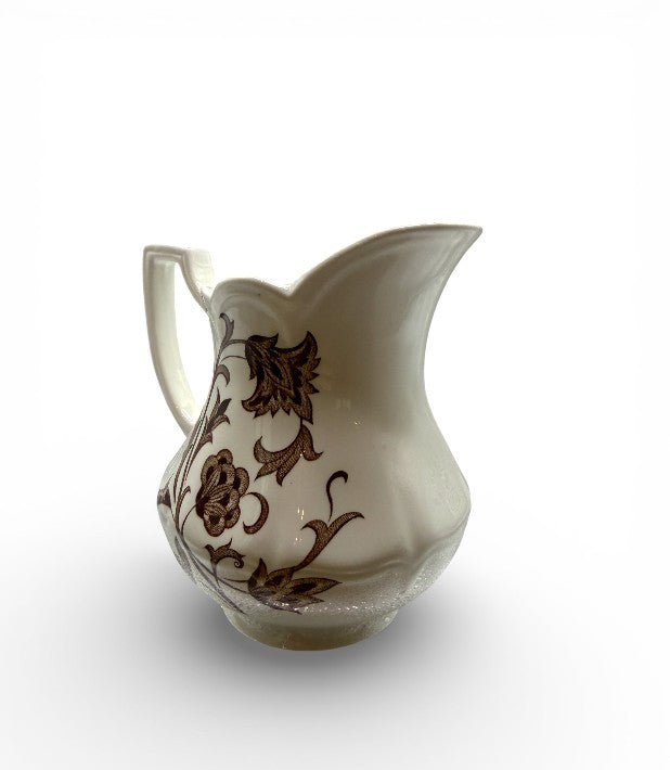 Vintage MCM Royal Staffordshire J&G Meakin “Windsong” Creamer + Lidded Sugar