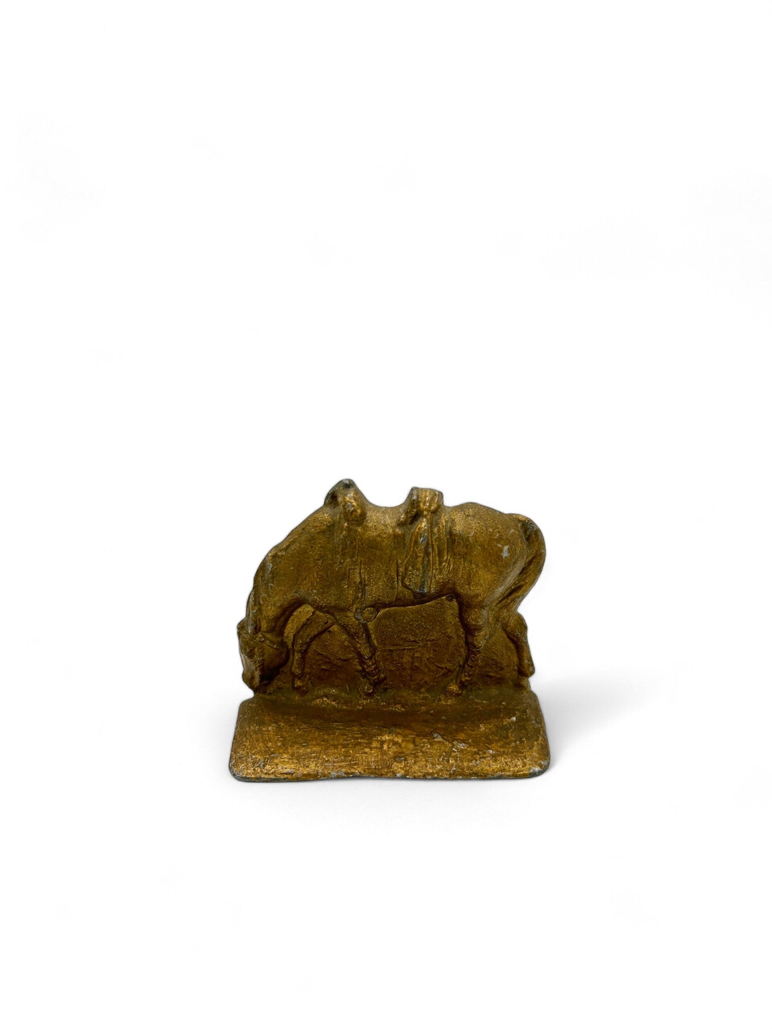 Vintage Verona Equine Elegance Cast Iron Bronzed Bookend
