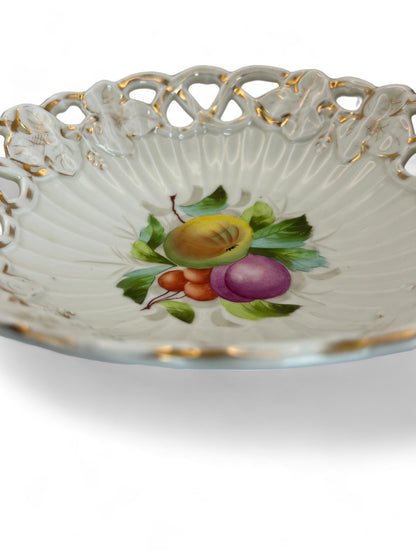 porcelain fruit bowl